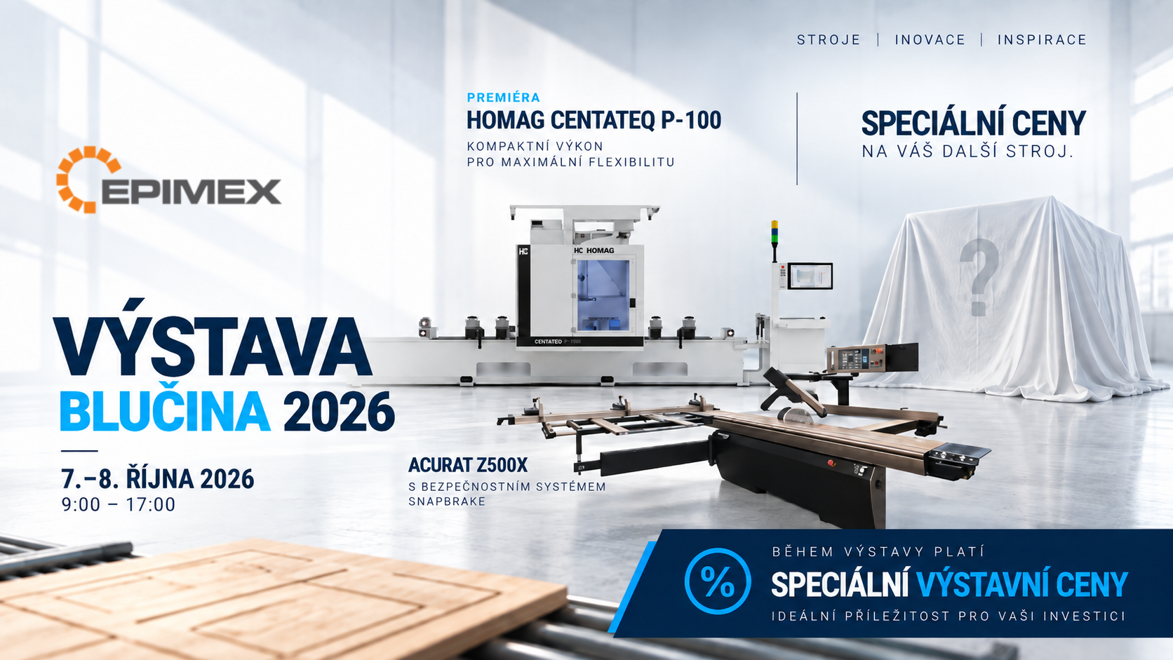 Tradiční výstava strojů EPIMEX v Blučině